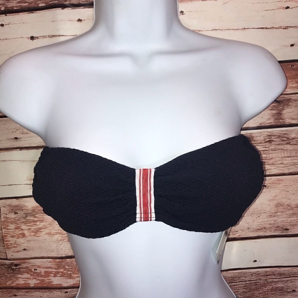 Victoria’s Secret Bandeau Black Red White - Picture 5 of 9